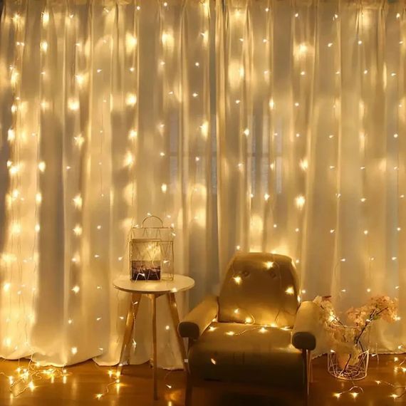 Гірлянда-штора Сіточка LED освітлення XPRO 2x2 м (234574178_504) | Зображення 8