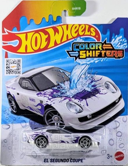 Hot Wheels Color Shifters El Segundo Coupe Машинка Хот Вілс, що змінює колір | Зображення 1