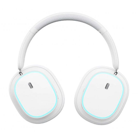 Накладні бездротові навушники Baseus AeQur GH02 Gaming (A00050800) Moon White | Зображення 3