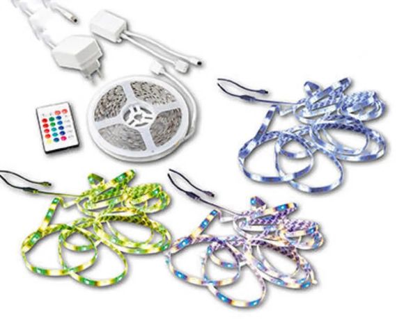 Стрічка світлодіодна, Casalux RGB-LED-Flexband-самоклейка світлоїдна стрічка 5 м. | Зображення 1