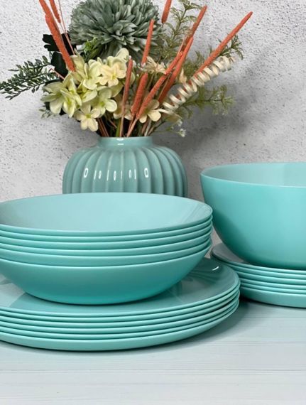 Столовый сервиз Luminarc Diwali Light Turquoise P2947, 19 предметов, на 6 персон | Зображення 7