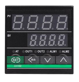 Контролер температури типу REX із підключенням SSR/реле Maxwell CH102 48 x 48mm