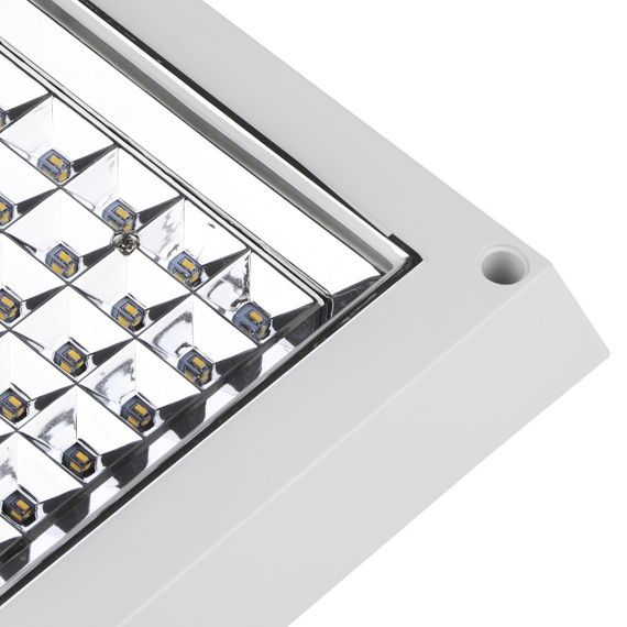 Светильник потолочный накладной светодиодный LED-222/9W 90 pcs WW led | Зображення 4