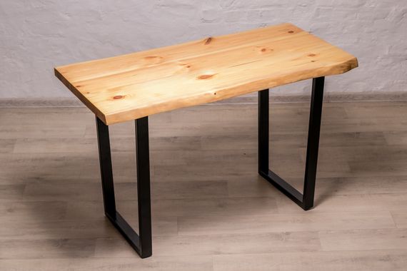 Сосновый столик EcoWalnut с живыми краями L | Зображення 3