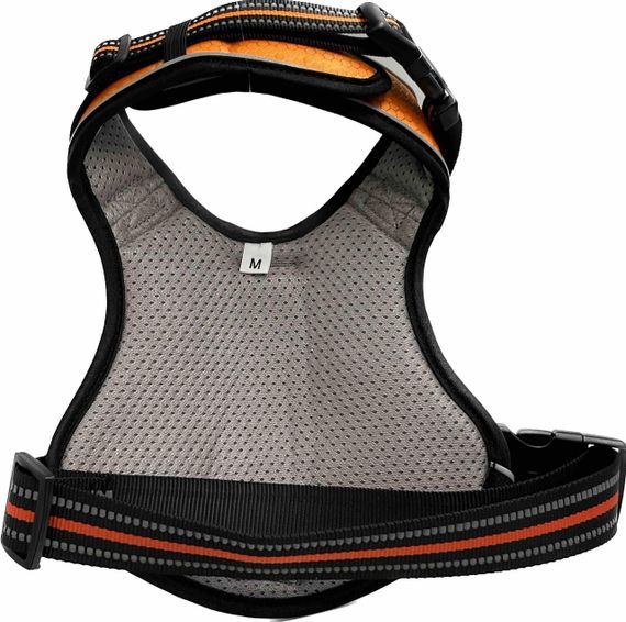 Шлейка для собак Service Dog S, M, L, XL, Оранжевая, Шлей для собак, Нагрудник для средних пород | Зображення 1