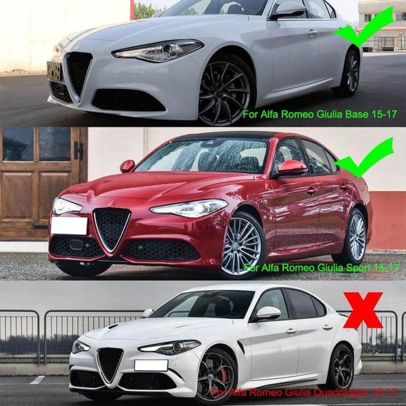 Боковые Пороги V2 (для Base/Sport, Карбон) для Alfa Romeo Giulia 2016-2022 гг | Зображення 3