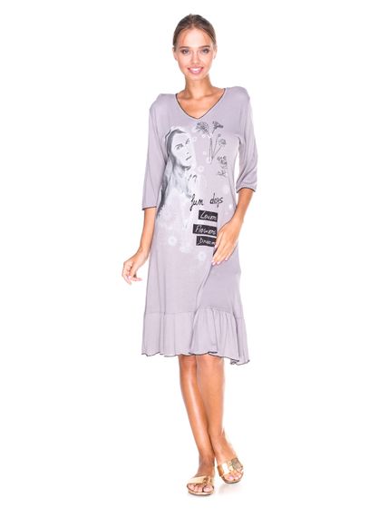 Одяг Sccalla 10299 Туреччина Л  Віскоза+Лайкра Сірий