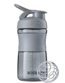 Спортивний шейкер (пляшка) BlenderBottle SportMixer Flip 20oz/590ml Grey