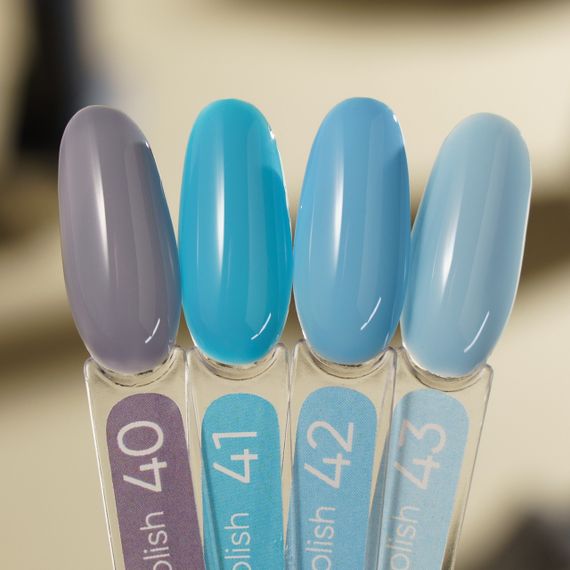 Гель-лак Valeri 042 "Небесна лазур" 6мл | Зображення 1