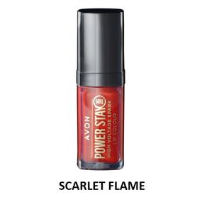 Жидкая губная помада Avon «СуперСтейкость» | Красное пламя (Scarlet Flame) | до 16 часов 7 мл