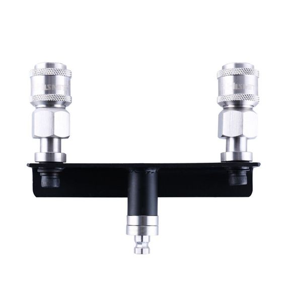 Подвійний конектор для секс-машин Hismith Quick Connector Adapter with Double Head, система KlicLok | Зображення 1