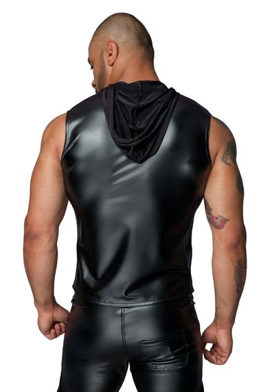 Безрукавка з капюшоном Noir Handmade H062 Hooded Shirt Чорний 3XL | Зображення 1