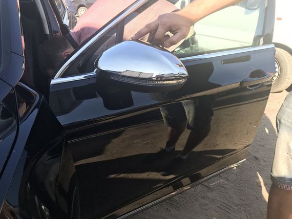 Накладки на дзеркала EU (2 шт., нерж) Carmos - турецька сталь для Volkswagen Passat B8 2015-2024 рр | Зображення 2