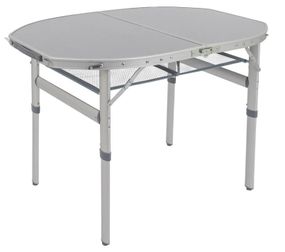 Стіл Bo-Camp Premium Oval 100x70 см Grey (1404424) (DAS303284)