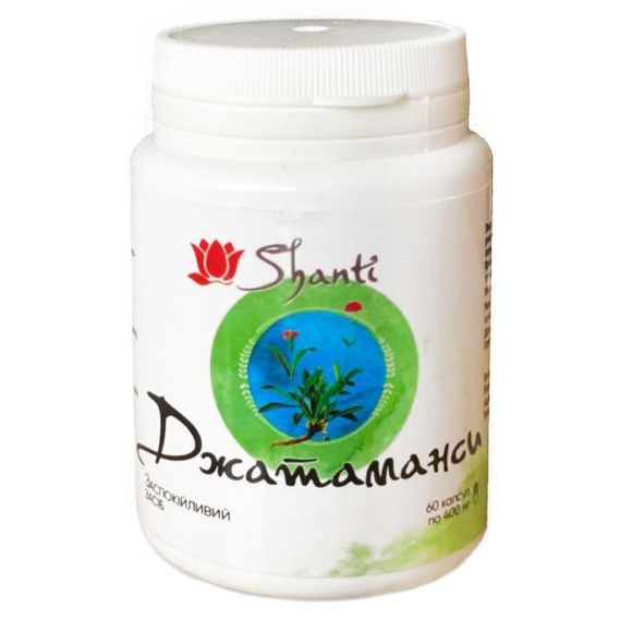 Комплекс для профилактики нервной системы Shanti Джатаманси 60 Caps