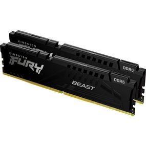 Модуль памяти для компьютера DDR5 32GB (2x16GB) 6000 MHz Beast Black Kingston Fury (ex.HyperX)