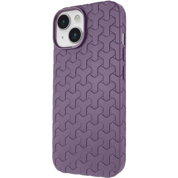 Чохол TPU Weaving для Apple iPhone 12 Pro / 12 (6.1") Purple
