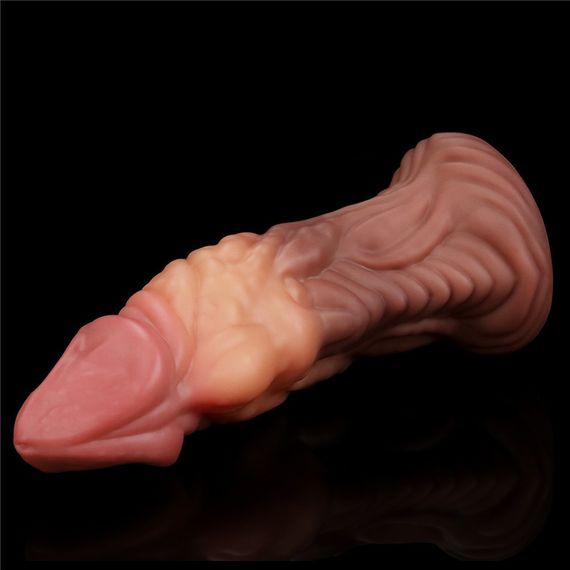 Фалоімітатор 7.0'' Dual layered Platinum Silicone Plug Sex Aura | Зображення 5