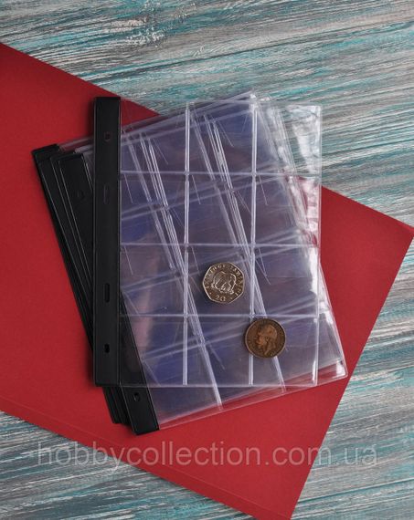 Лист для монет Schulz MM 165х210 - 3х4 Тип 12 (50*50) | Зображення 2