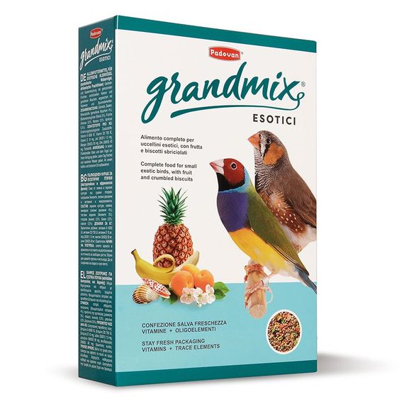 Корм Padovan Grandmix Esotici для экзотичных птиц 400 гр