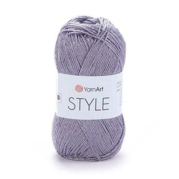 Пряжа YarnArt Style 667 (Ярнарт Стайл) 50 г / 185 м, бавовна з віскозою для літнього в'язання