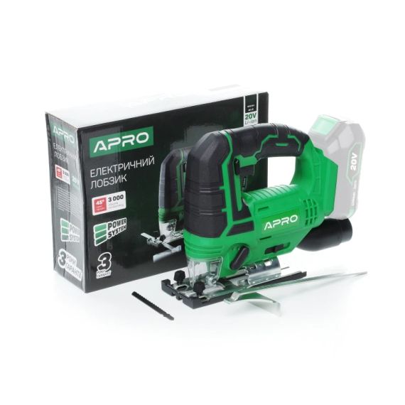 Акумуляторний лобзик APRO в кейсі 20В (без ак.б. і зар. пристр.) (арт.895164) | Зображення 8