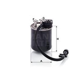 Фильтр топливный Mann WK820/18