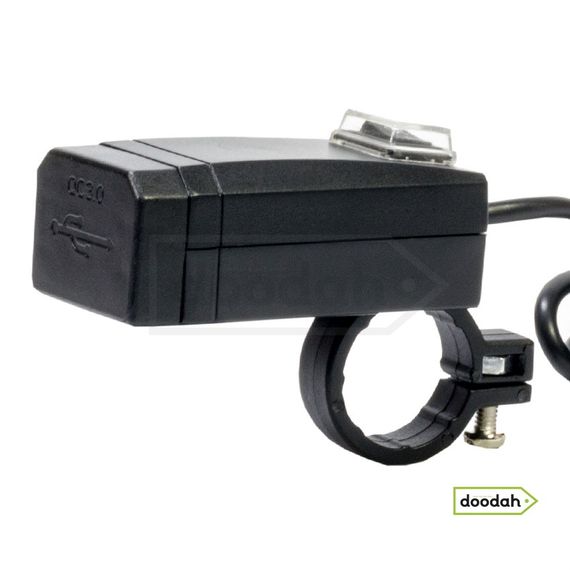 Мото USB зарядний пристрій на кермо / корпус - Zicai ZG-8001 | Зображення 6