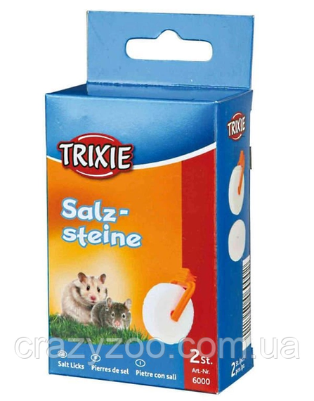 Мінеральна сіль для гризунів Trixie з утримувачем 84 г TX-6001 | Зображення 1
