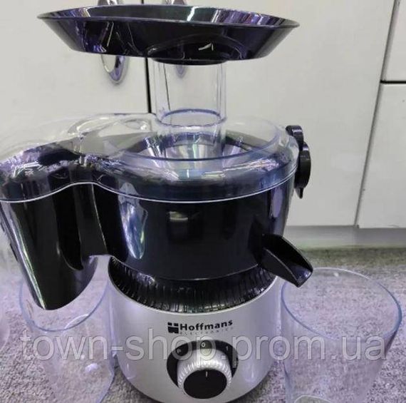 Многофункциональный кухонный комбайн Hoffmans HM-1266 стационарный блендер и кофемолка 1200 Вт 10 функций | Зображення 5