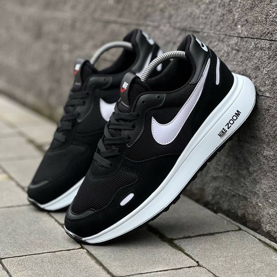 Кросівки Nike текстиль/замш колір чорний,білий | Зображення 2