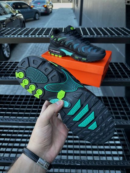 Кросівки Nike Air TN Plus Drift (black & green) | Зображення 6