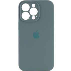 Чохол Silicone Case Full Camera Protective (AA) для Apple iPhone 16 Pro Max (6.9") Зелений / Pine green