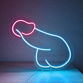 Неоновый светильник Пенис 280х170 acr-n000017