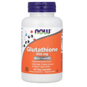 Глутатіон NOW GLUTATHIONE 500mg  60 VCAPS