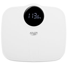 Ваги підлогові електронні Adler AD 8172 білі до 180 кг з високою точністю