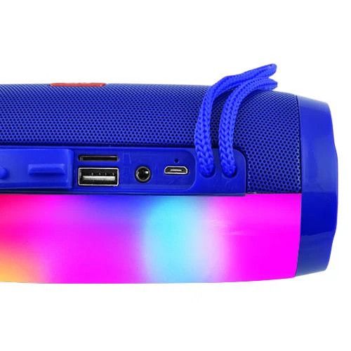 Колонка портативная Bluetooth T&G TG157 blue синяя | Зображення 4