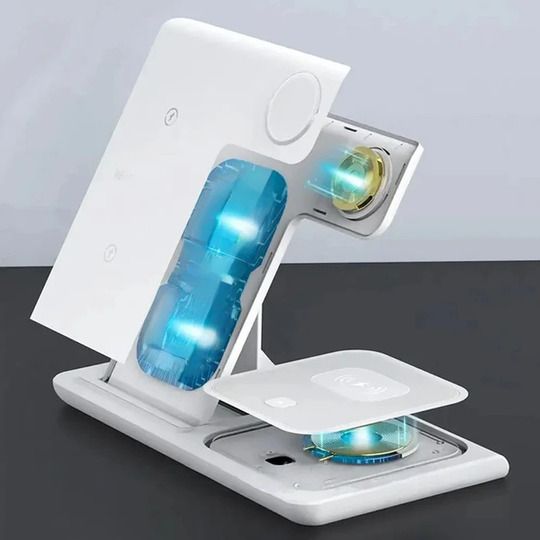 Бездротова зарядка 3 в 1 XPRO Baseus Simple 2в1 (234571632_686) | Зображення 9