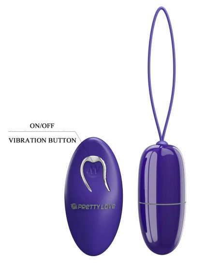 Віброяйце з пультом ду Pretty Love — Selkie Youth, BI-014865WL sexstyle | Зображення 5