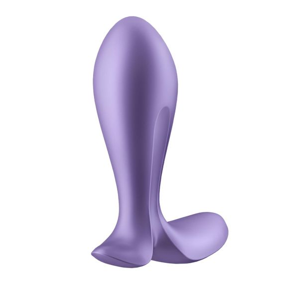 Анальна пробка Satisfyer Intensity Plug Purple силіконова водонепроникна вібропробка з 12 режимами | Зображення 2