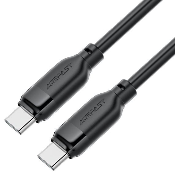Дата кабель Acefast C16-03 Type-C to Type-C 60W (1.2m) Black | Зображення 1