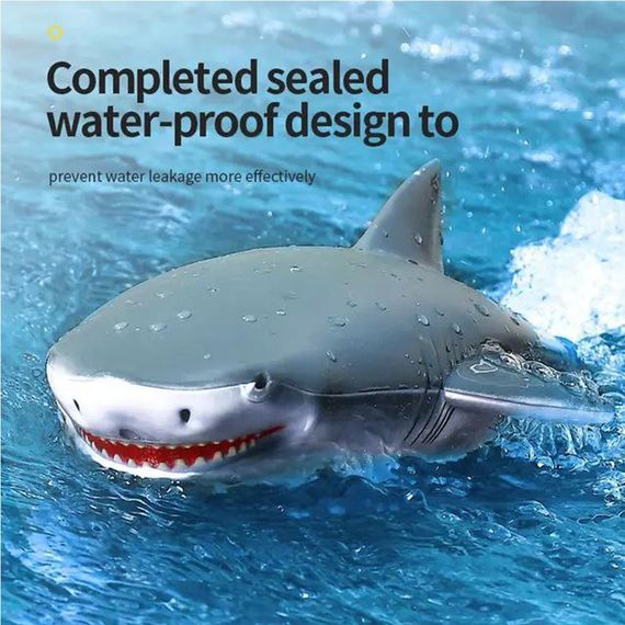 Катер на радіокеруванні Speedboat SHARK 2 в 1 іграшка акула на радіокеруванні | Зображення 4