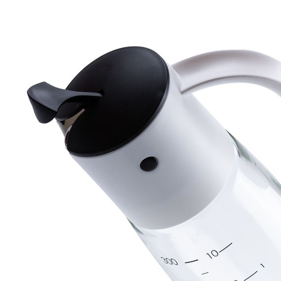 Пляшка дозатор для олії та оцту 300 мл з носиком і мірною шкалою Чорний HP16297B | Зображення 3