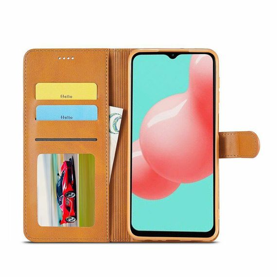 Чохол книжка iMeeke для Samsung Galaxy A23 колір Коричневий | Зображення 1