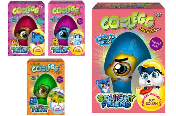 Набір для творчості CE-01-01,02,03,04 "Cool Egg" яйце велике DANKO