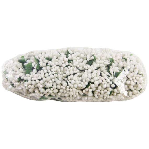 Декоративные тычинки для творчества KV-715-2 пучок 12 штук | Зображення 2