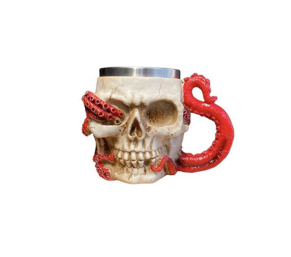 Чашка 3 Череп із Восьминогом 400 мл | Зображення 2