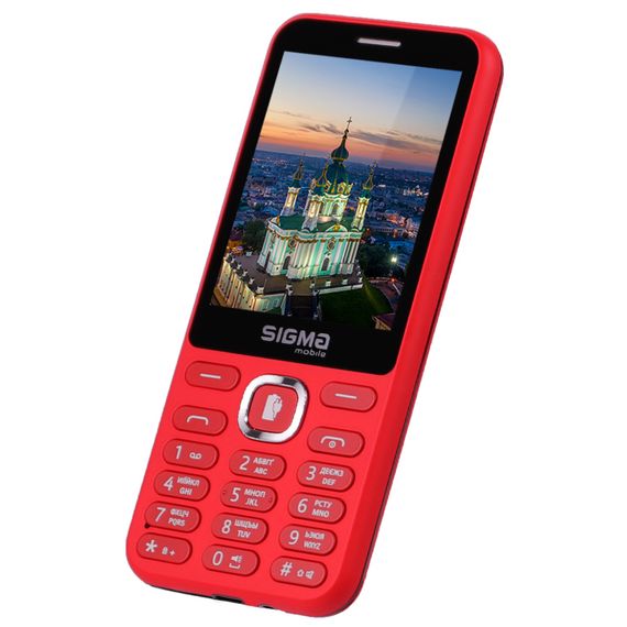 Мобільний телефон Sigma X-style 31 Power Type-C Red (4827798855058) | Зображення 2