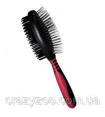 Расческа-щетка для собак и котов Croci Vanity двустороння средняя 6х20.5 см C6067420