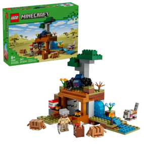 Конструктор LEGO Minecraft Шахтна експедиція Броненосець (The Armadillo Mine Expedition) 21269